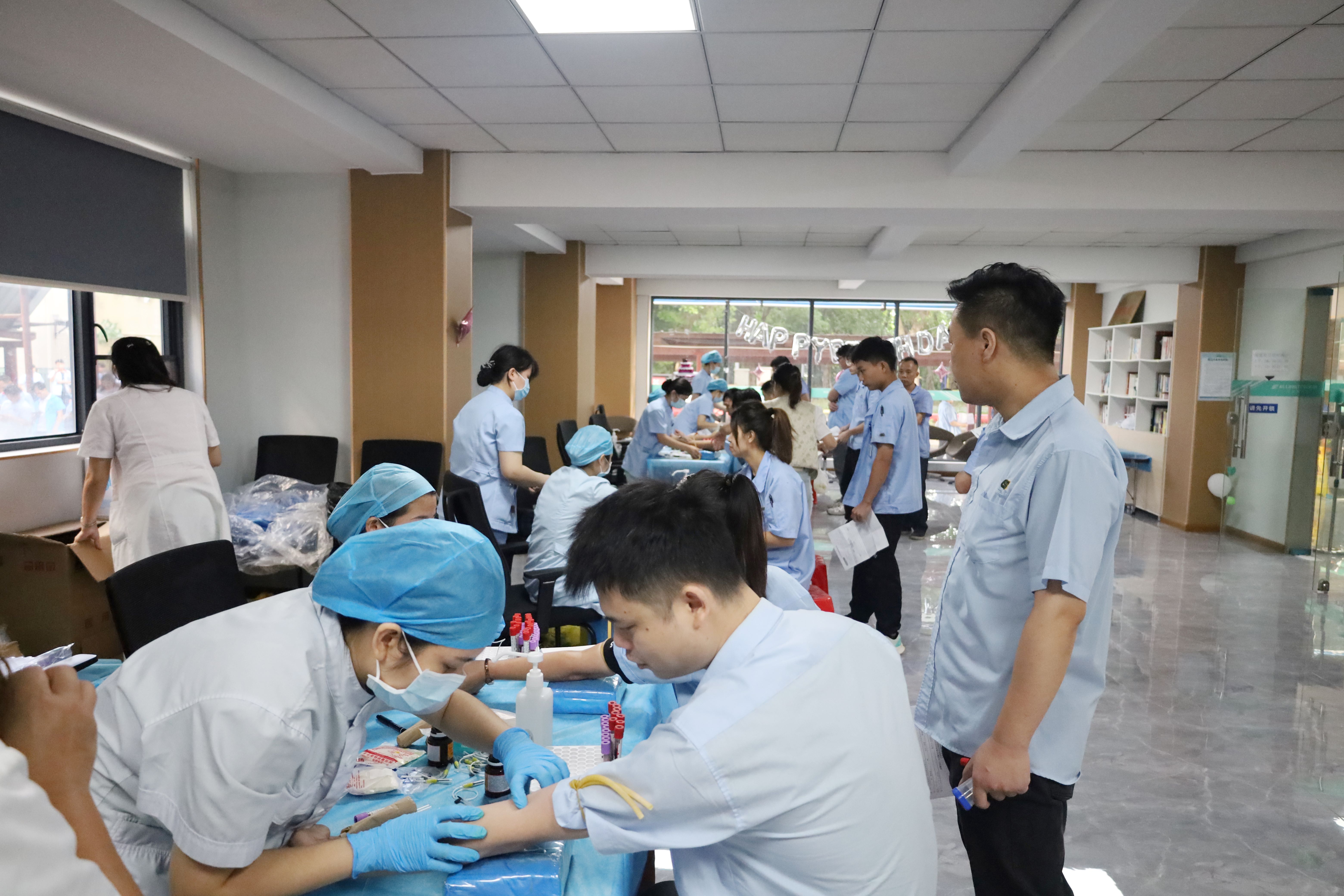 關愛員工，守護健康——依頓電子開展2024年度員工健康體檢活動